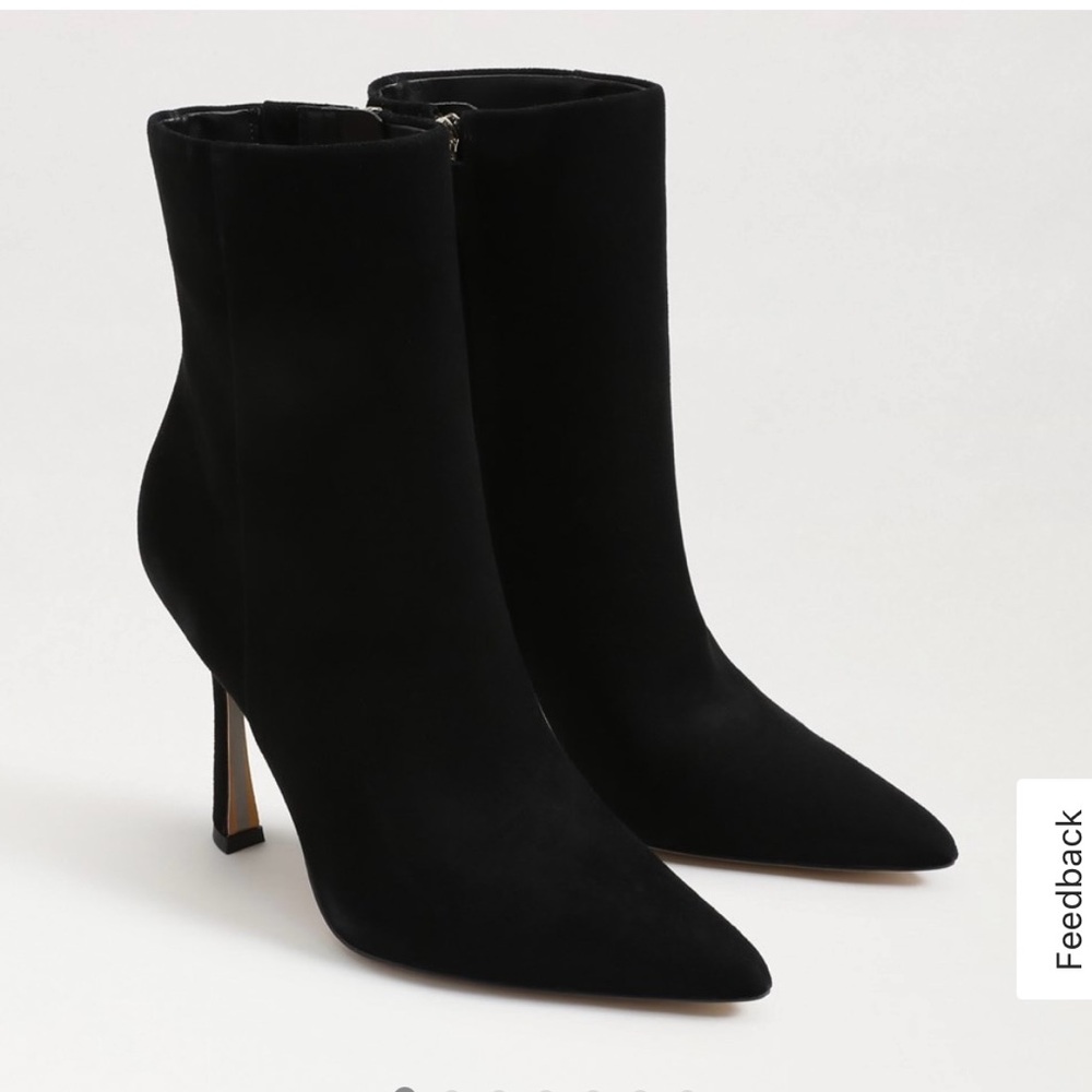 Black sam edelman boots ELLA POINTED TOE DRESS BOOTIE
